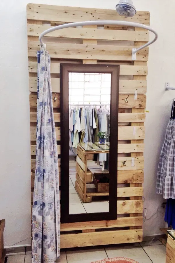 Ideias criativas e baratas: Móveis feitos com pallets