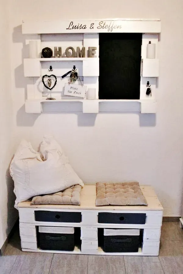 Ideias Criativas para Organizar sua Casa com Pallets