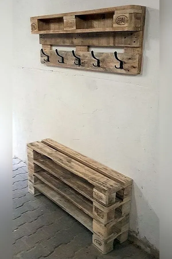 Ideias Criativas para Organizar sua Casa com Pallets