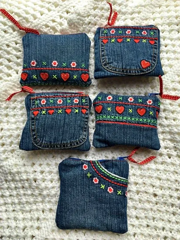 Ideias Criativas: Reciclagem do Jeans para Reduzir, Renovar e Reusar