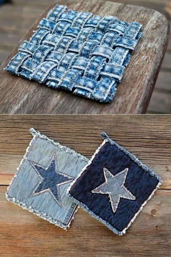 Ideias Criativas: Reciclagem do Jeans para Reduzir, Renovar e Reusar