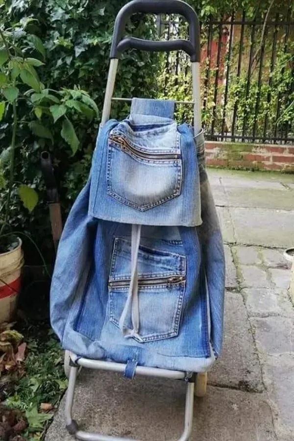 Ideias Criativas: Reciclagem do Jeans para Reduzir, Renovar e Reusar