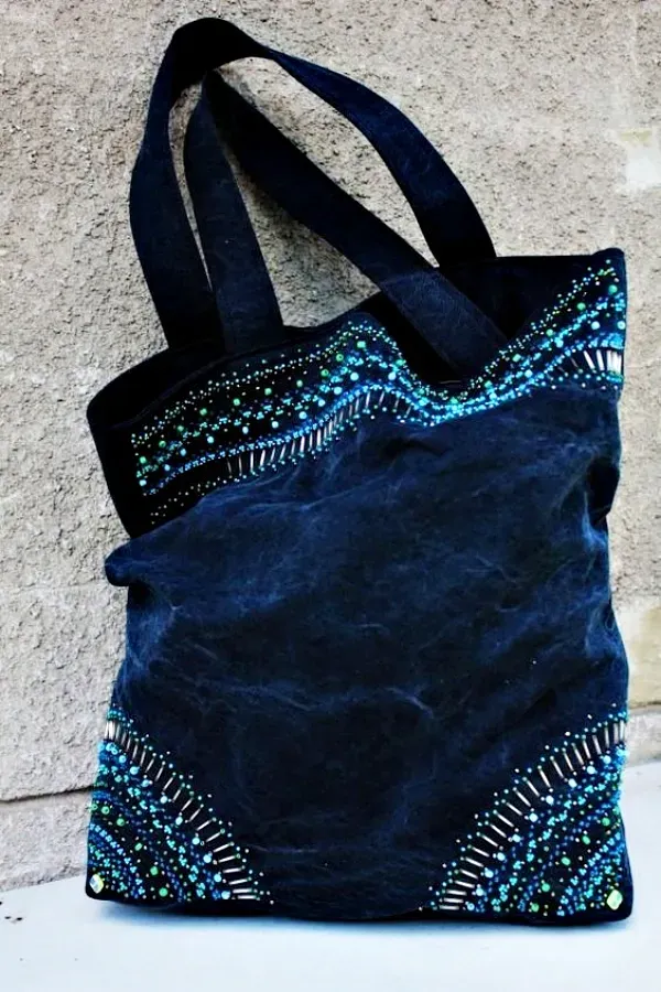 Estilo e Sustentabilidade: 18 Ideias para Fazer Sua Bolsa com Jeans Reciclado