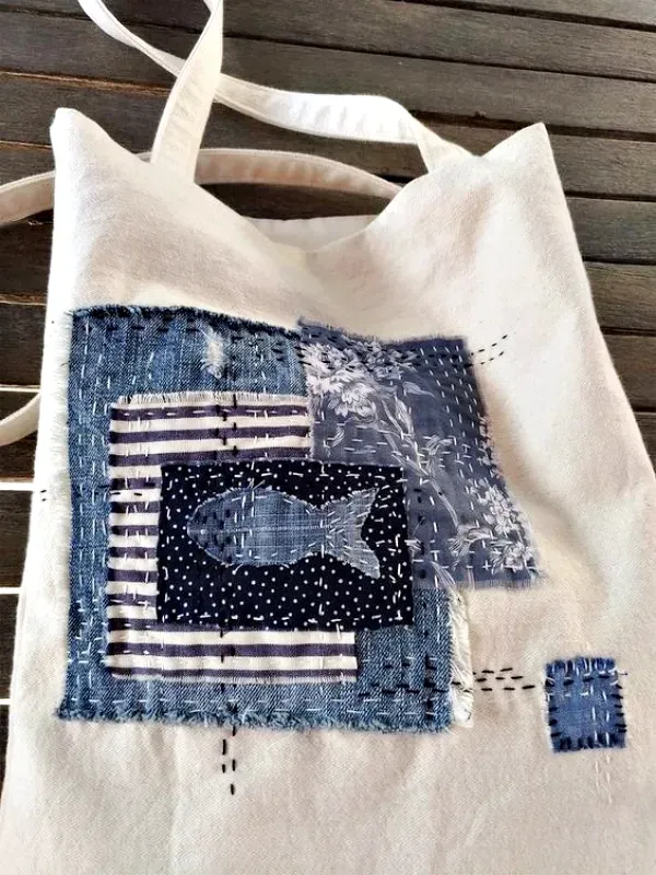 Estilo e Sustentabilidade: 18 Ideias para Fazer Sua Bolsa com Jeans Reciclado