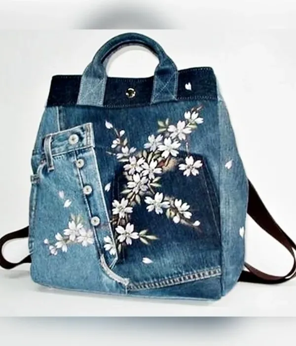 Estilo e Sustentabilidade: 18 Ideias para Fazer Sua Bolsa com Jeans Reciclado
