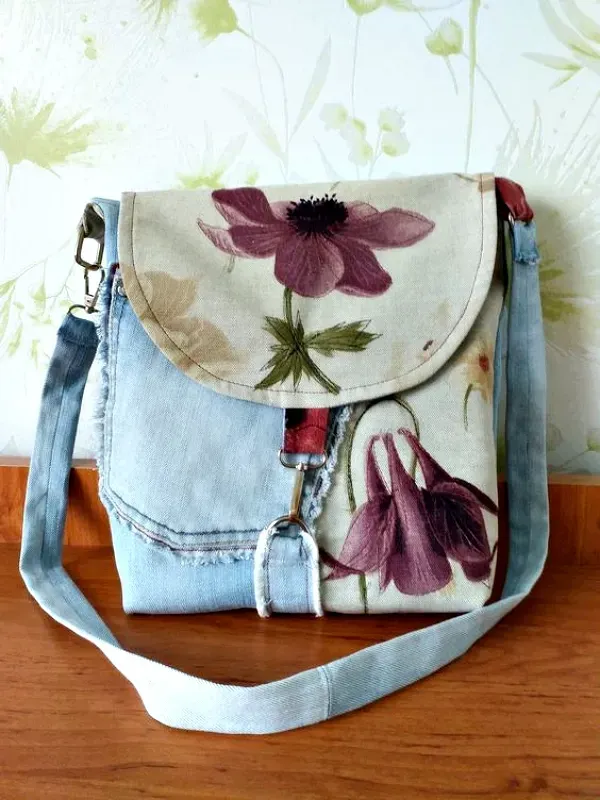 Estilo e Sustentabilidade: 18 Ideias para Fazer Sua Bolsa com Jeans Reciclado