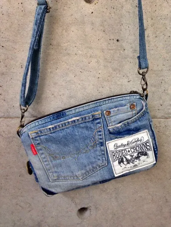 Moda eco-friendly - Ideias e modelos de bolsas de jeans reciclado