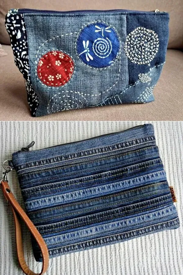 Moda eco-friendly - Ideias e modelos de bolsas de jeans reciclado