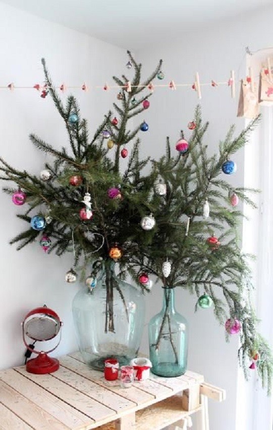 Árvore de natal de mesa para pequenos espaços - christmas tree