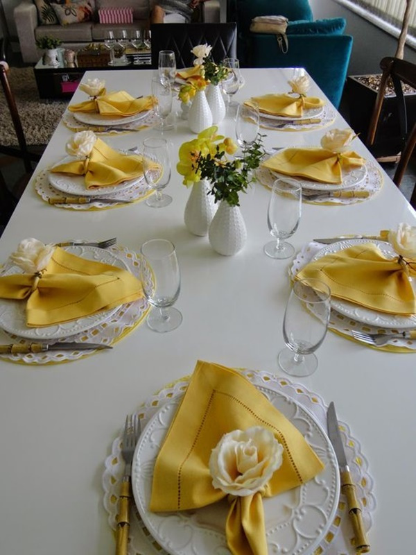 DIY - decoração de mesa de Natal
