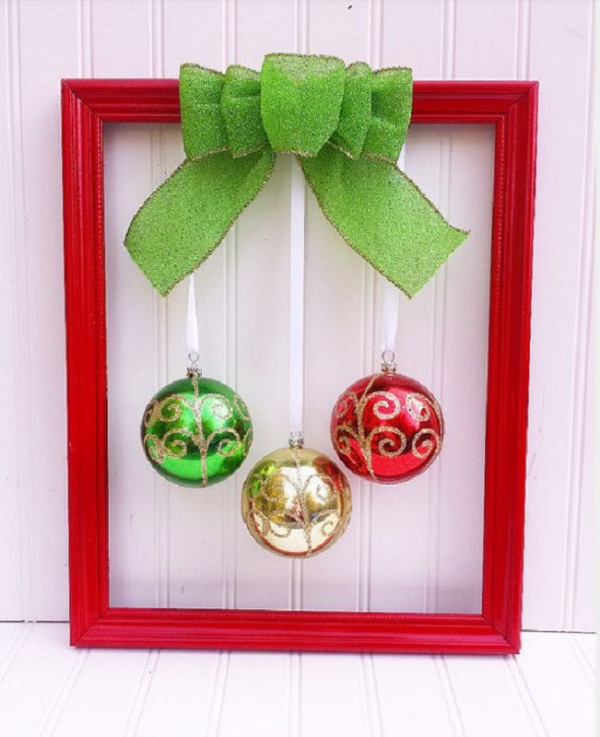 18 ideias para enfeitar - Enfeites de Natal para porta - Xstmas ideas