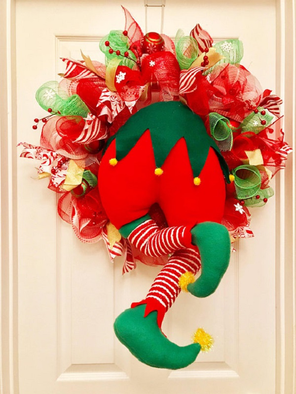 18 ideias para enfeitar - Guirlanda de Natal criativa - Christmas wreaths