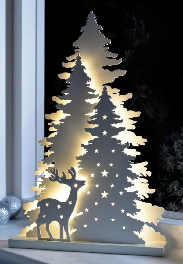 +19 ideias de árvore de Natal super criativas e modernas  para se inspirar