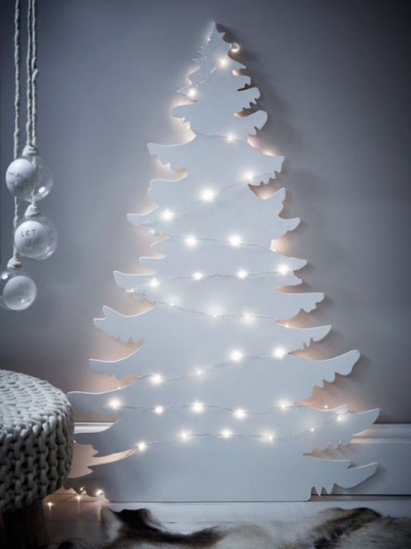 +19 ideias de árvore de Natal super criativas e modernas  para se inspirar