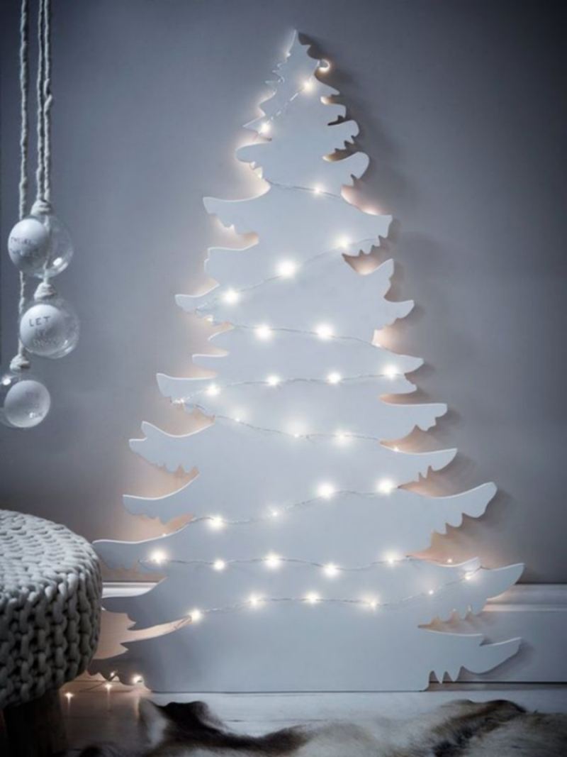 +19 ideias de árvore de Natal super criativas e modernas  para se inspirar