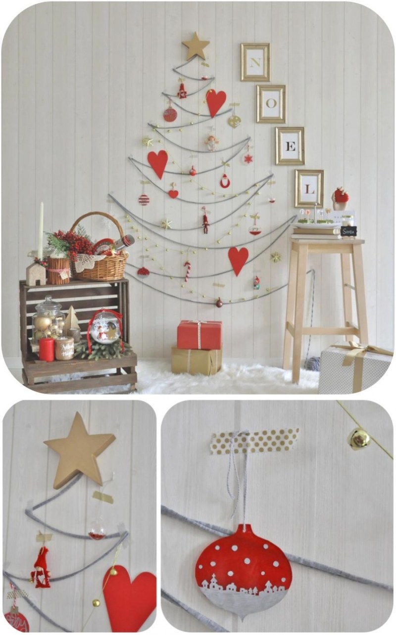 +19 ideias de árvore de Natal super criativas para se inspirar