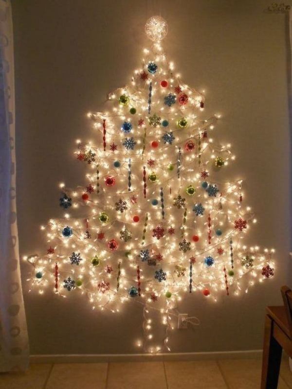 Preparando o Natal: +26 ideias de árvore de Natal criativa e moderna