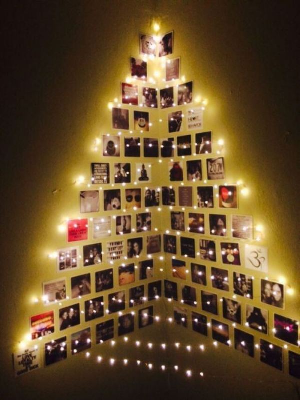 Preparando o Natal: +26 ideias de árvore de Natal criativa e moderna