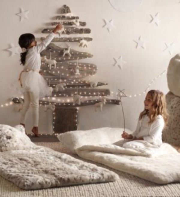 Preparando o Natal: +26 ideias de árvore de Natal criativa e moderna