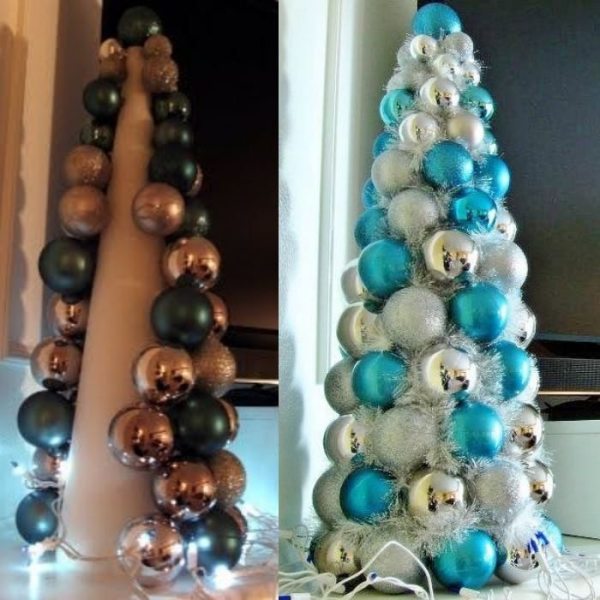 Preparando o Natal: +26 ideias de árvore de Natal criativa e moderna