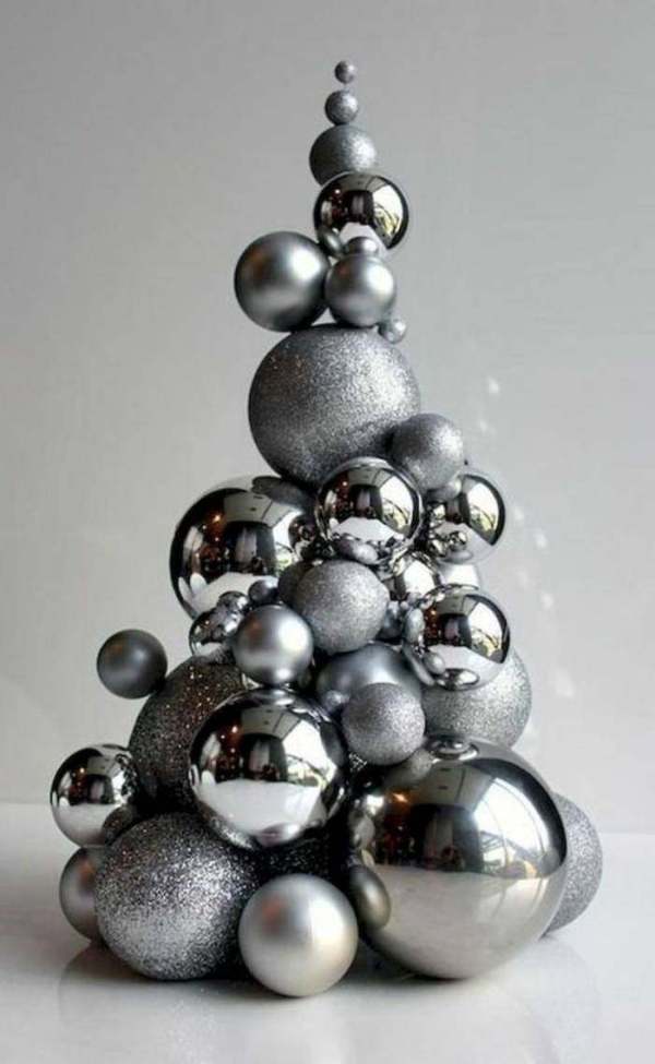Preparando o Natal: +26 ideias de árvore de Natal criativa e moderna