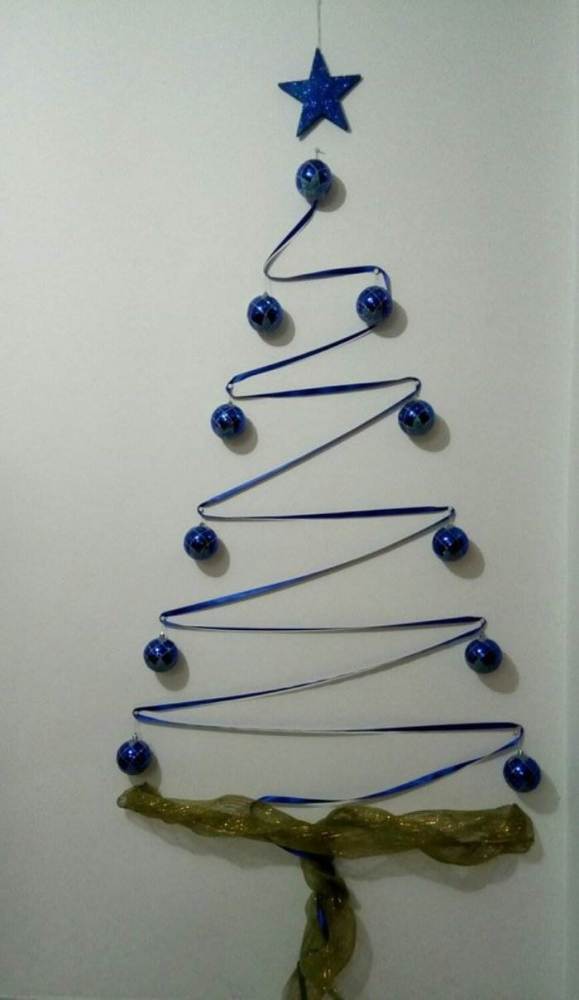 Preparando o Natal: +26 ideias de árvore de Natal criativa e moderna