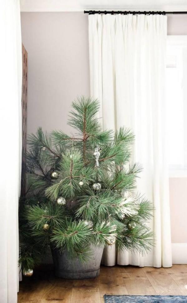 Preparando o Natal : 19 ideias de árvore de Natal tradicional
