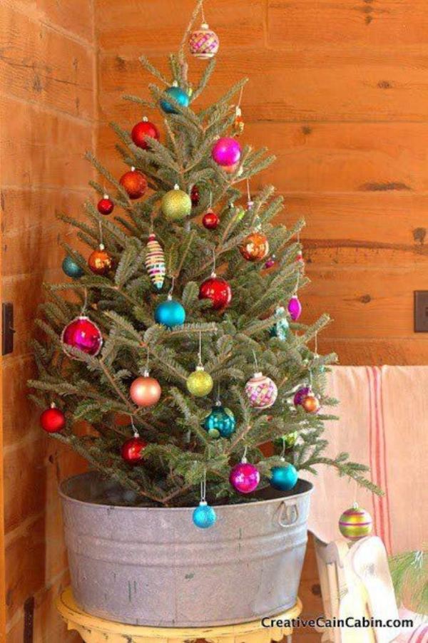 Preparando o Natal : 19 ideias de árvore de Natal tradicional