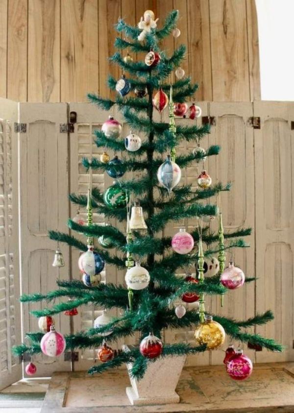 Preparando o Natal : 19 ideias de árvore de Natal tradicional