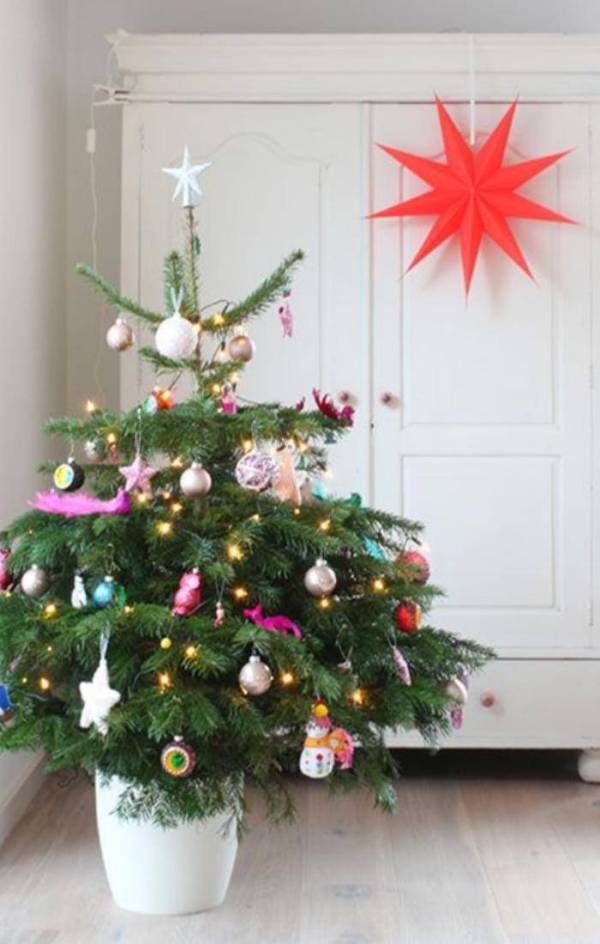 Preparando o Natal : 19 ideias de árvore de Natal tradicional