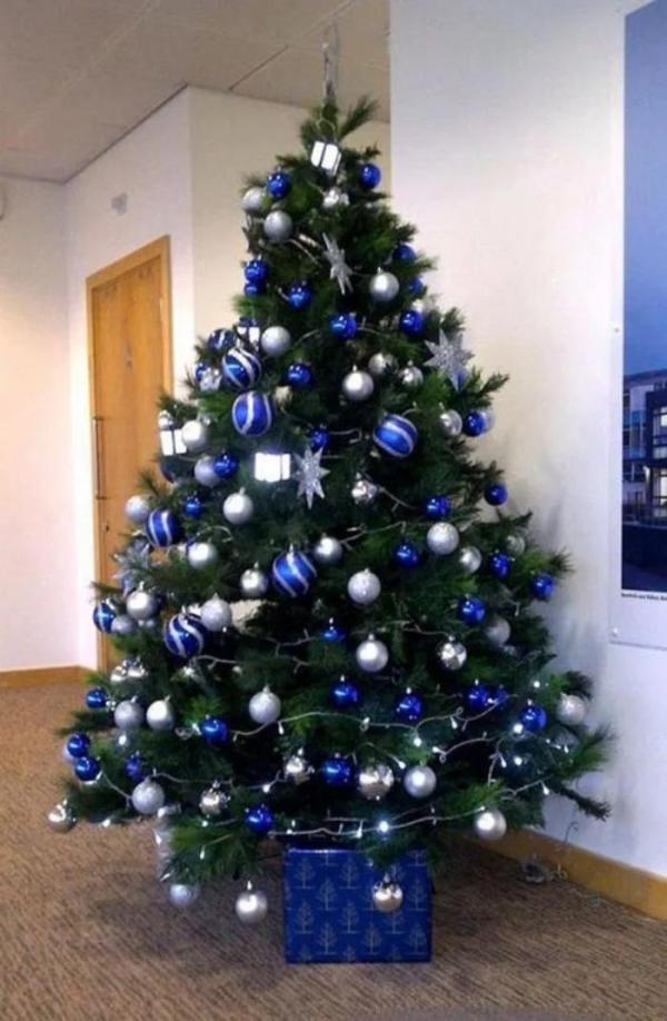 Preparando o Natal : 19 ideias de árvore de Natal tradicional