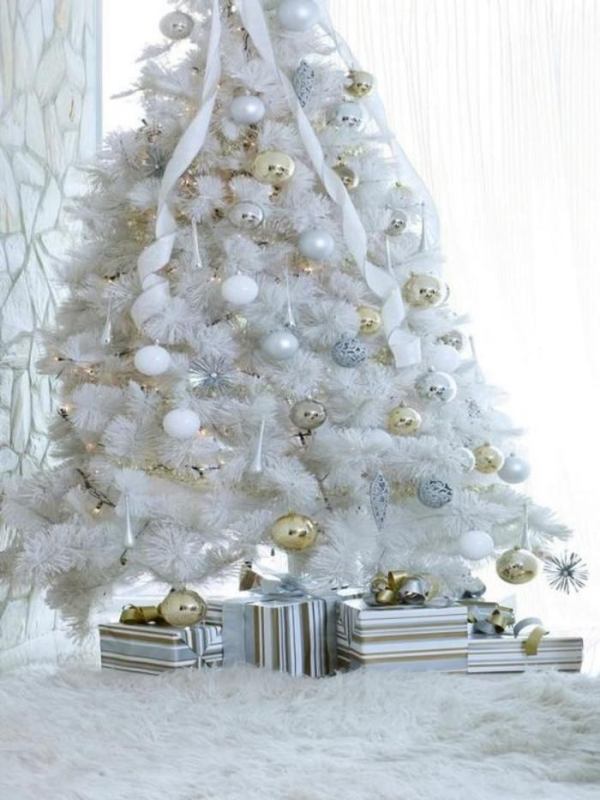 Preparando o Natal : 19 ideias de árvore de Natal tradicional