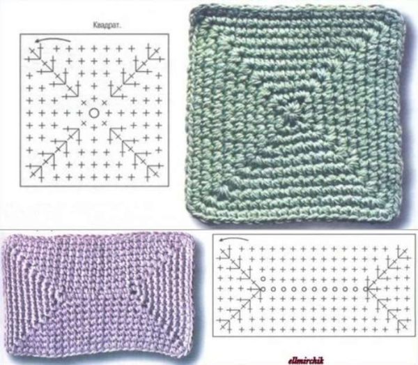 20 Valiosas dicas de crochê  - base quadrada