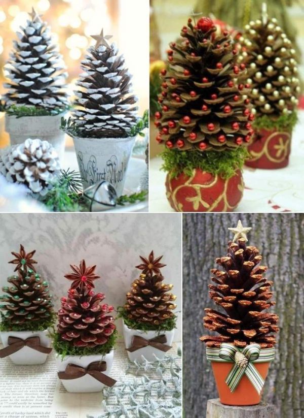 Preparando o Natal: 27 ideias de árvore de Natal de mesa