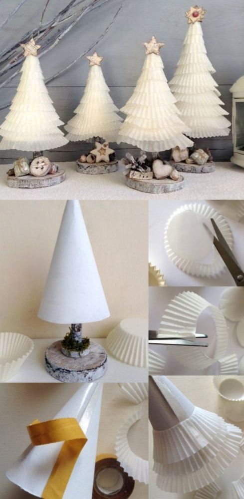 Preparando o Natal: 27 ideias de árvore de Natal de mesa