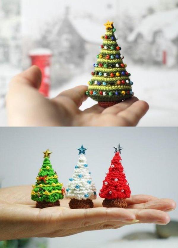 Preparando o Natal: 27 ideias de árvore de Natal de mesa
