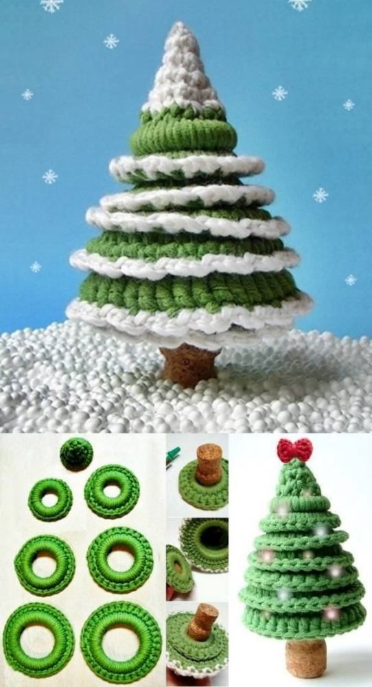 Preparando o Natal: 27 ideias de árvore de Natal de mesa