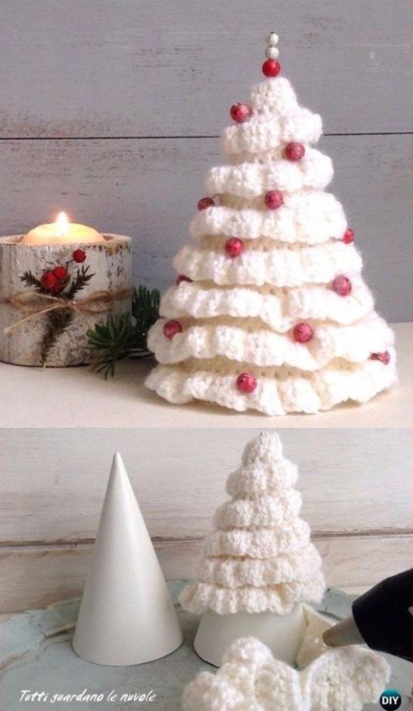 Preparando o Natal: 27 ideias de árvore de Natal de mesa