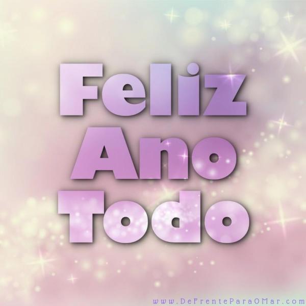 Feliz Ano Todo Feliz 2020 ! - Mensagem
