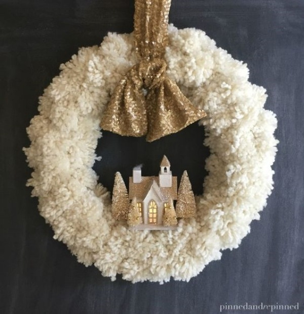 23 Ideias de como fazer enfeites de Natal com pompom