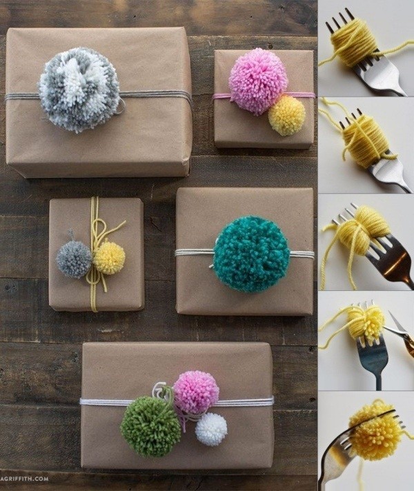23 Ideias de como fazer enfeites de Natal com pompom