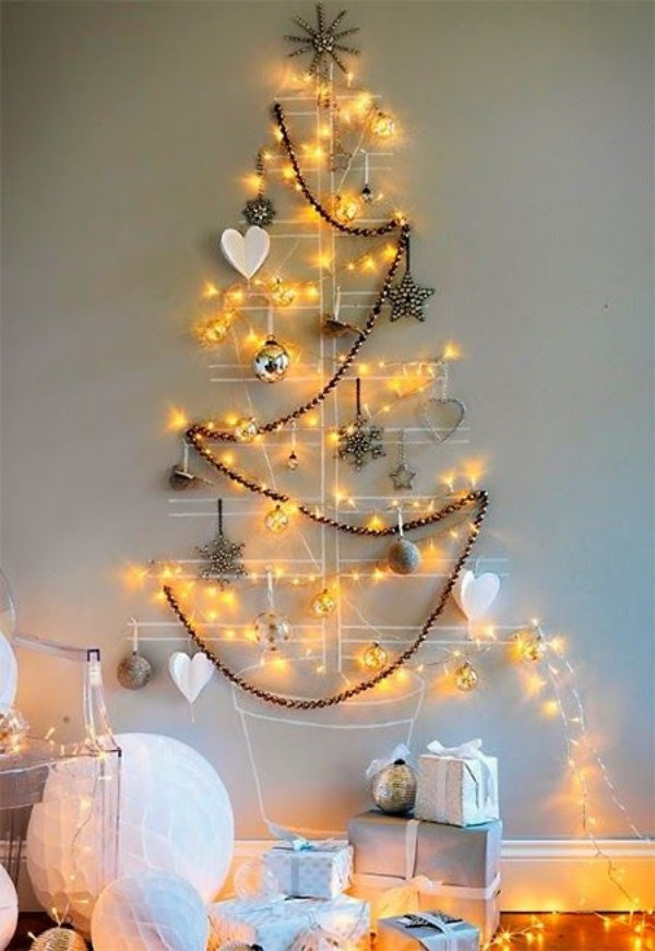 Preparando o Natal: 20 Modelos de Árvores de Natal Criativas e Econômicas