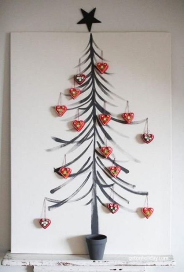 Preparando o Natal: 20 Modelos de Árvores de Natal Criativas e Econômicas