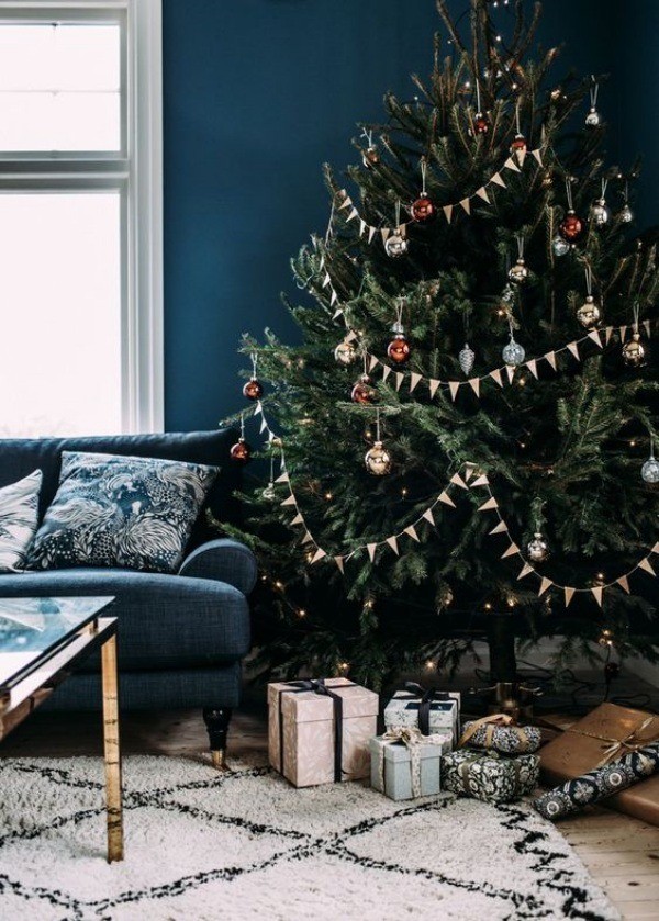 Preparando o Natal: 16 ideias para montar a árvore de Natal