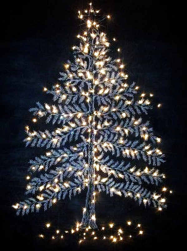 Desenhando o Natal: Árvore de Natal na lousa