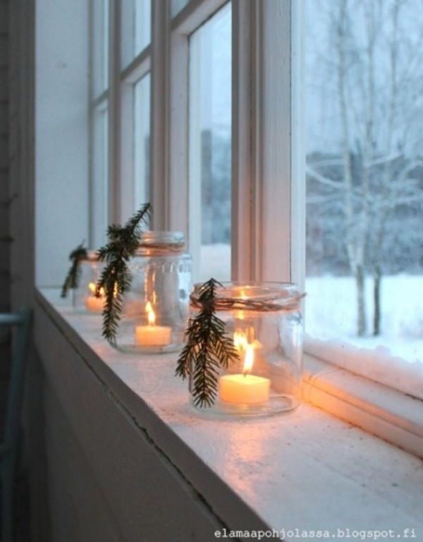 +17 ideias de decoração de Natal na janela