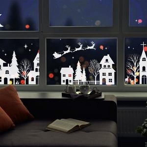+17 ideias de decoração de Natal na janela