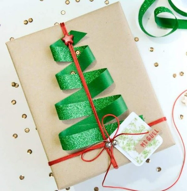 Faça uma linda e original embalagem de Natal
