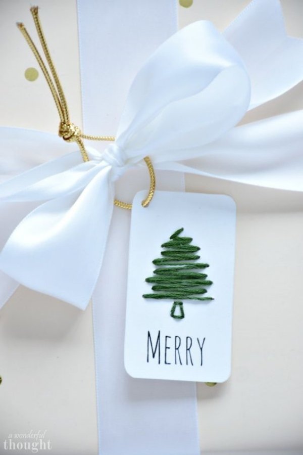 Faça uma linda e original embalagem de Natal
