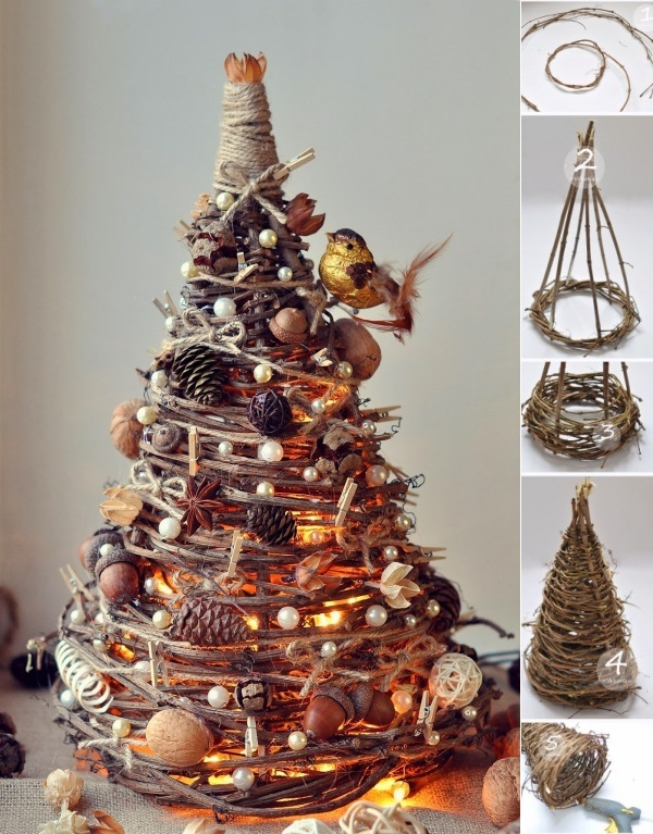 Preparando o Natal: +20 Ideias de Árvores de Natal Criativas